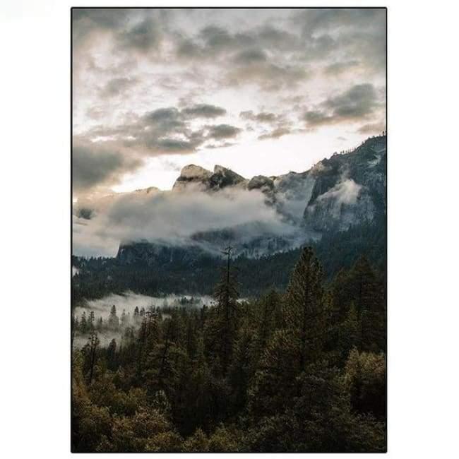 Bold Valleys - 20X30 Cm (8X12 Inches) / Right - Prints