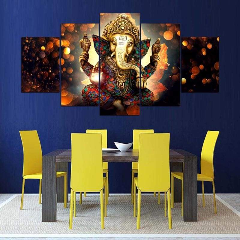 Ganesh: The Hindu God - Canvases