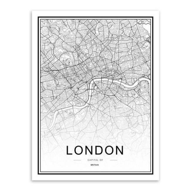 Cities - Part 1 - 20X30 Cm (8X12 Inches) / London