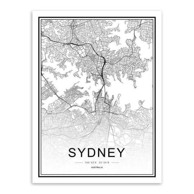 Cities - Part 1 - 20X30 Cm (8X12 Inches) / Sydney