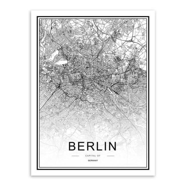 Cities - Part 2 - 20X30 Cm (8X12 Inches) / Berlin