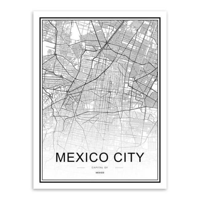 Cities - Part 2 - 20X30 Cm (8X12 Inches) / Mexico City