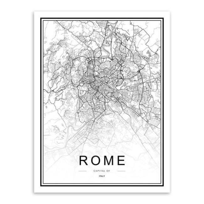 Cities - Part 2 - 20X30 Cm (8X12 Inches) / Rome