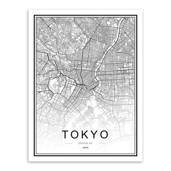 Cities - Part 2 - 20X30 Cm (8X12 Inches) / Tokyo
