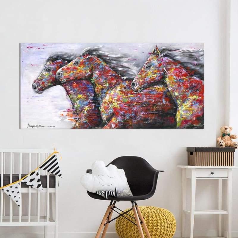 Colour Wonder Of Horses