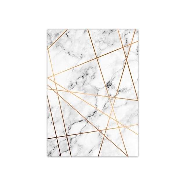 Gold on Marble - 20x30 cm (8x12 inches) / Across