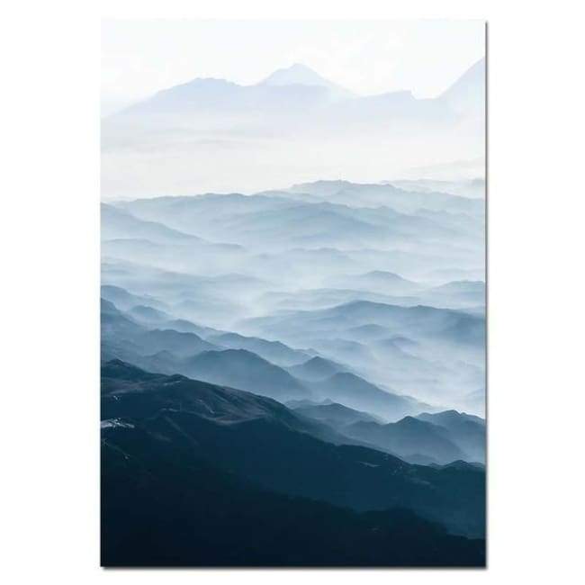 Misty Mountains - 20X30 Cm (8X12 Inches) / Right