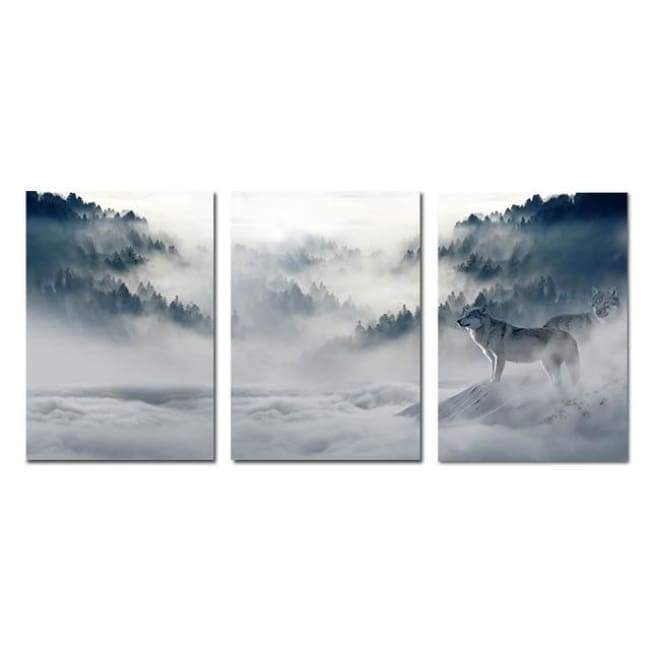 Wolves Mist - 20X30 Cm (8X12 Inches) / 3 Piece Set