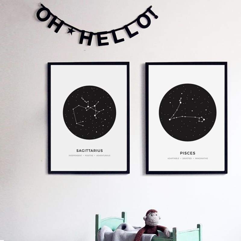 Zodiac Constellation Collection - Prints